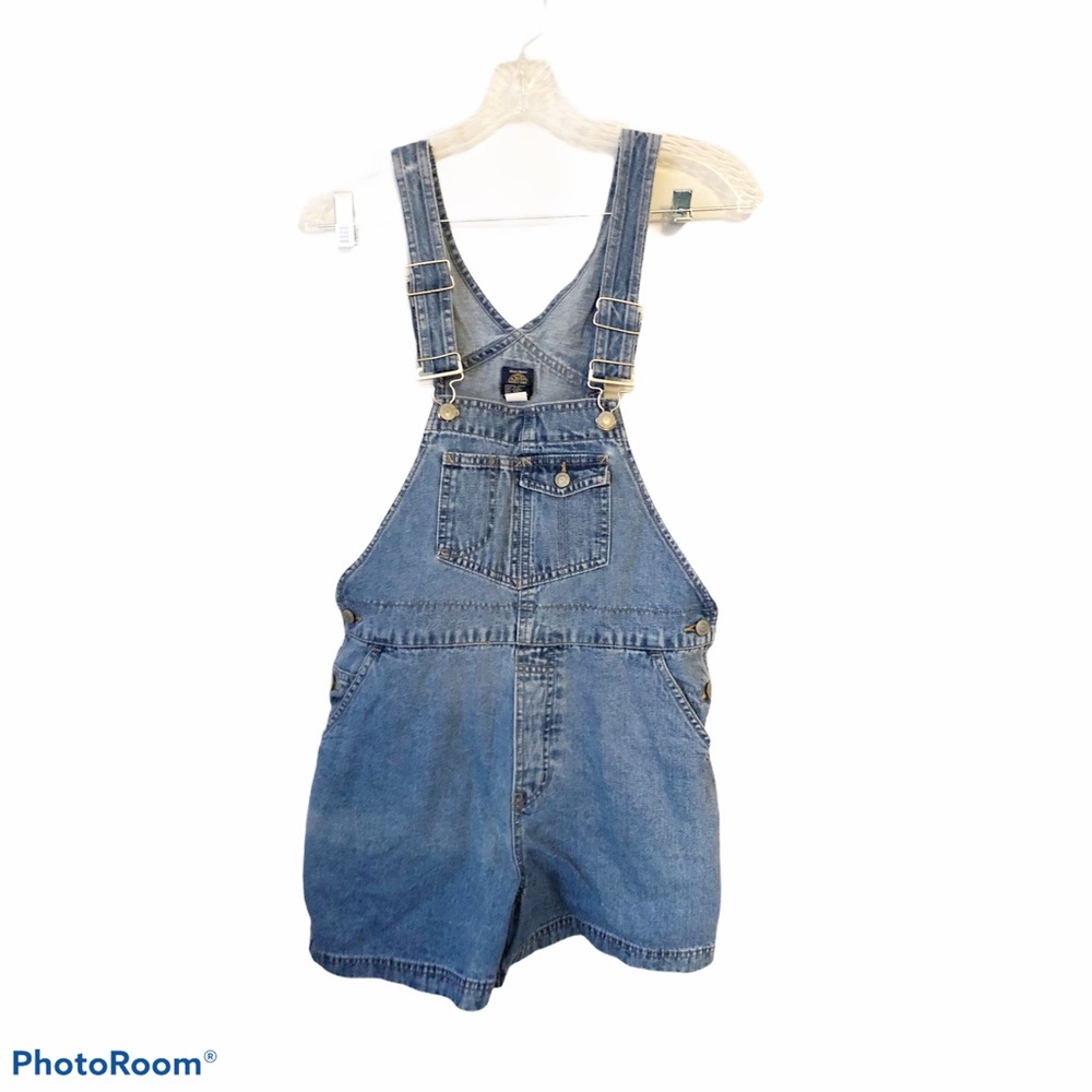90’s Vintage Gap Short Overalls